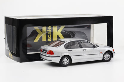1:18 KK-Scale BMW 3er Serie E46 Limousine Baujahr 1999 silber
