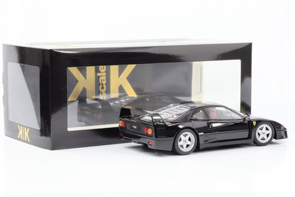 1:18 Ferrari F40 1987 schwarz KK-Scale diecast KKDC180812