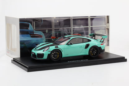 1:18 GT Spirit Porsche 911 (991 II) GT2 RS mintgreen Museum OVP NEU