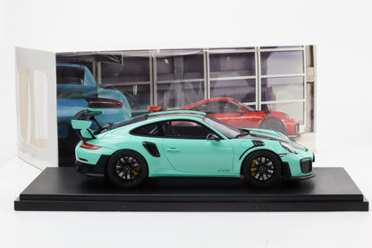 1:18 GT Spirit Porsche 911 (991 II) GT2 RS mintgreen Museum OVP NEU
