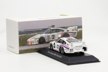 1:43 Spark Porsche 935 #2 Starcraft Winner Daytona 1980 MAP Museum