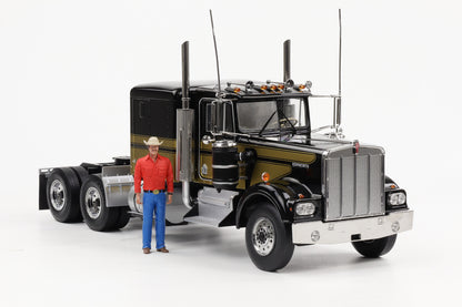 1:18 Kenworth W900 Movie Truck 1976 like Smokey Bandit mit Figur Road Kings