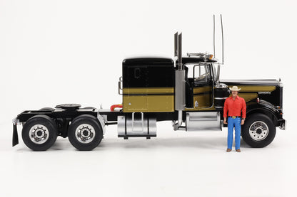 1:18 Kenworth W900 Movie Truck 1976 like Smokey Bandit mit Figur Road Kings
