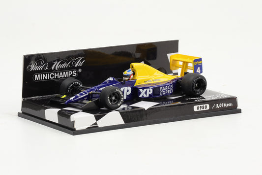 1:43 Minichamps F1 Tyrrell Ford 018 French GP 1989 J. Alesi Formel 1
