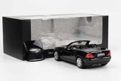 1:18 Norev Mercedes Benz SLK 200 Roadster R170 1996-2000 schwarz Dealer