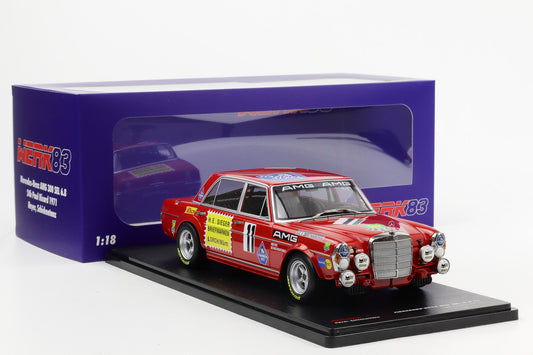 1:18 Werk83 Mercedes Benz AMG 300 SEL 6.3 #11 24h Paul Ricard 1971 Heyer Schickentanz