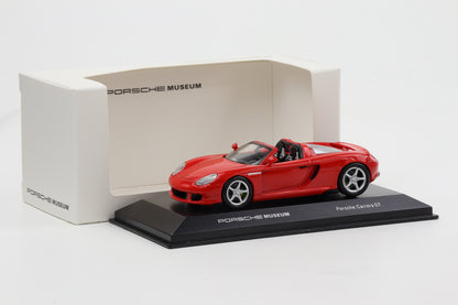 1:43 Porsche Carrera GT 2003 rot diecast Museum MAP
