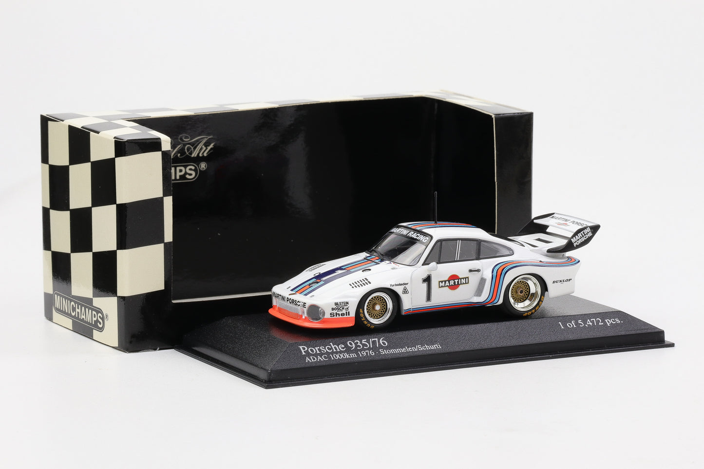 1:43 Minichamps Porsche 935/76 ADAC 1000 km 1976 Stommelen Schurti
