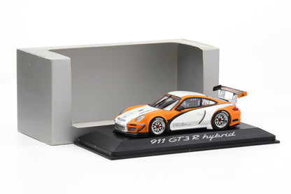 1:43 Minichamps Porsche 911 GT3 R Hybrid 2011 Präsentation Dealer WAP