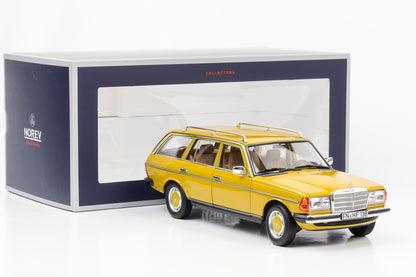 1:18 Mercedes-Benz 200 T S123 station wagon 1982 W123 yellow Norev 183734