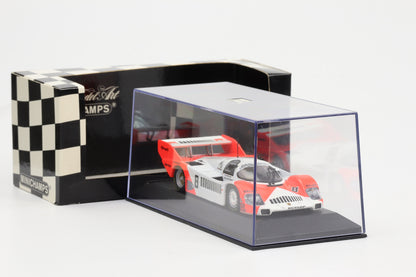 1:43 Minichamps Porsche 956K Team Joest Mugello 1000 km 1983 Winners Wollek Johansson