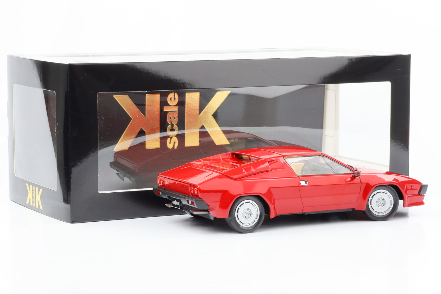 1:18 Lamborghini Jalpa 3500 rot 1982 with Hardtop removable KK Scale diecast