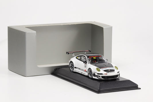 1:43 Minichamps Porsche 911 997 GT3 RSR 2008 N° 8 Präsentation WAP Dealer