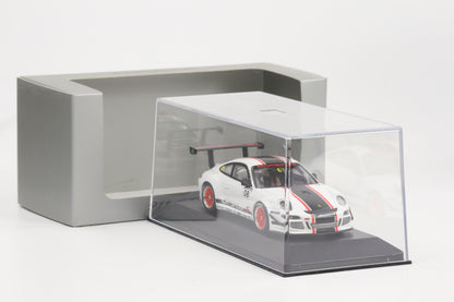 1:43 Minichamps Porsche 911 997 GT3 Cup S 2009 n° 8 Präsentation WAP Dealer