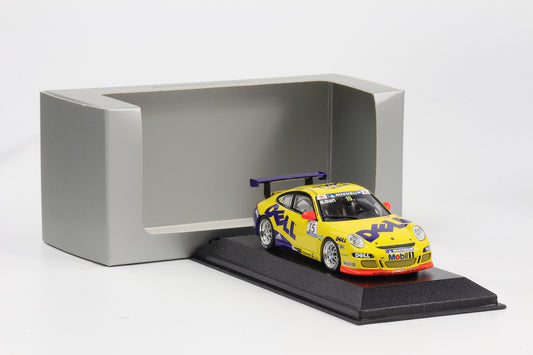 1:43 Minichamps Porsche 911 997 GT3 Cup #15 MRS DELL Supercup Burt WAP Dealer