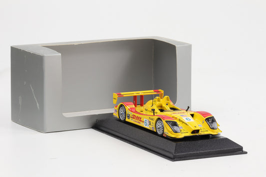 1:43 Porsche RS Spyder DHL #6 Luhr Massen Laguna Seca 2005 Minichamps WAP