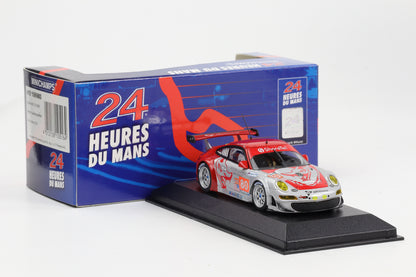 1:43 Minichamps Porsche 911 997 GT3 RSR Flying Lizard 24h Le Mans 2010 #80