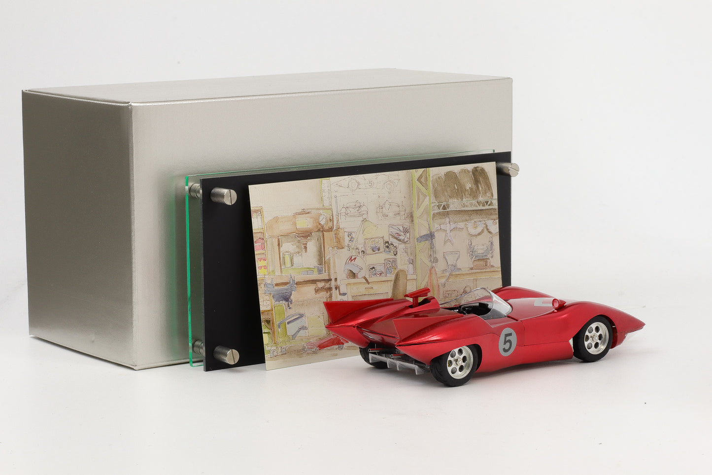 1:32 Schwyn Haas Hamilton Speed Racer Mach 5 Go Go PReMo series 5 red