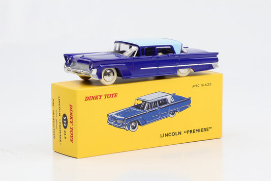 1:43 Lincoln Premiere dunkelblau Dach babyblau Dinky Norev DeAgostini 532 (Kopie)