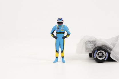 1:18 Cartrix Figur F1 Fernando Alonso Renault 2005 Formel 1 ca. 10 cm