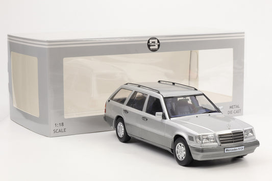 1:18 Triple9 Mercedes-Benz E-Klasse T-Modell S124 1995 silber Turbodiesel