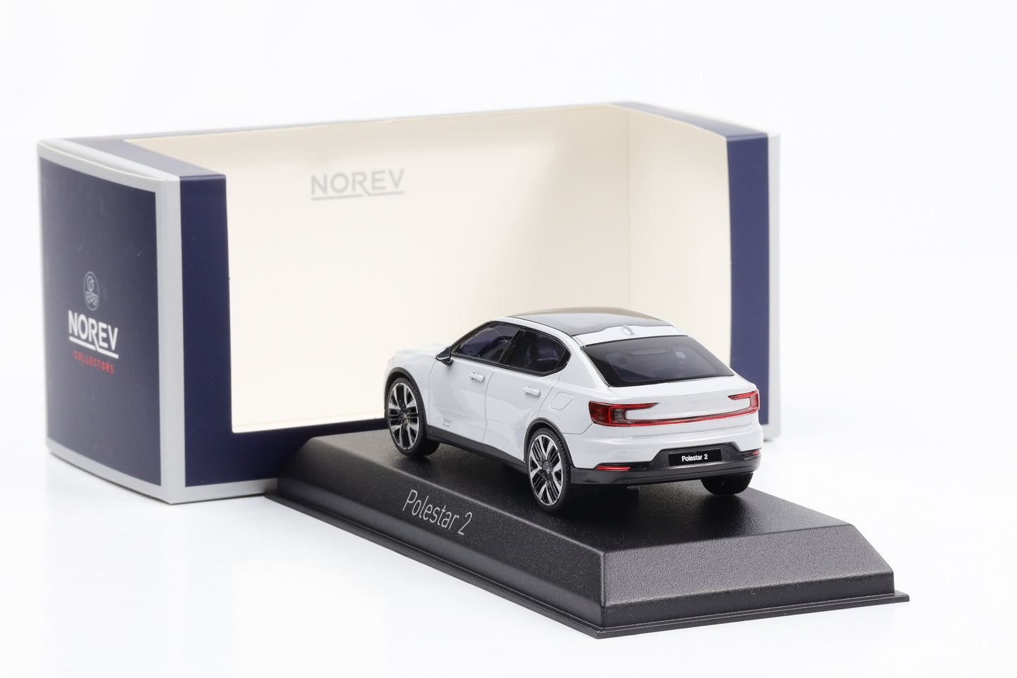 1:43 Polestar 2 2024 Magnesium metallic Norev 872012 diecast