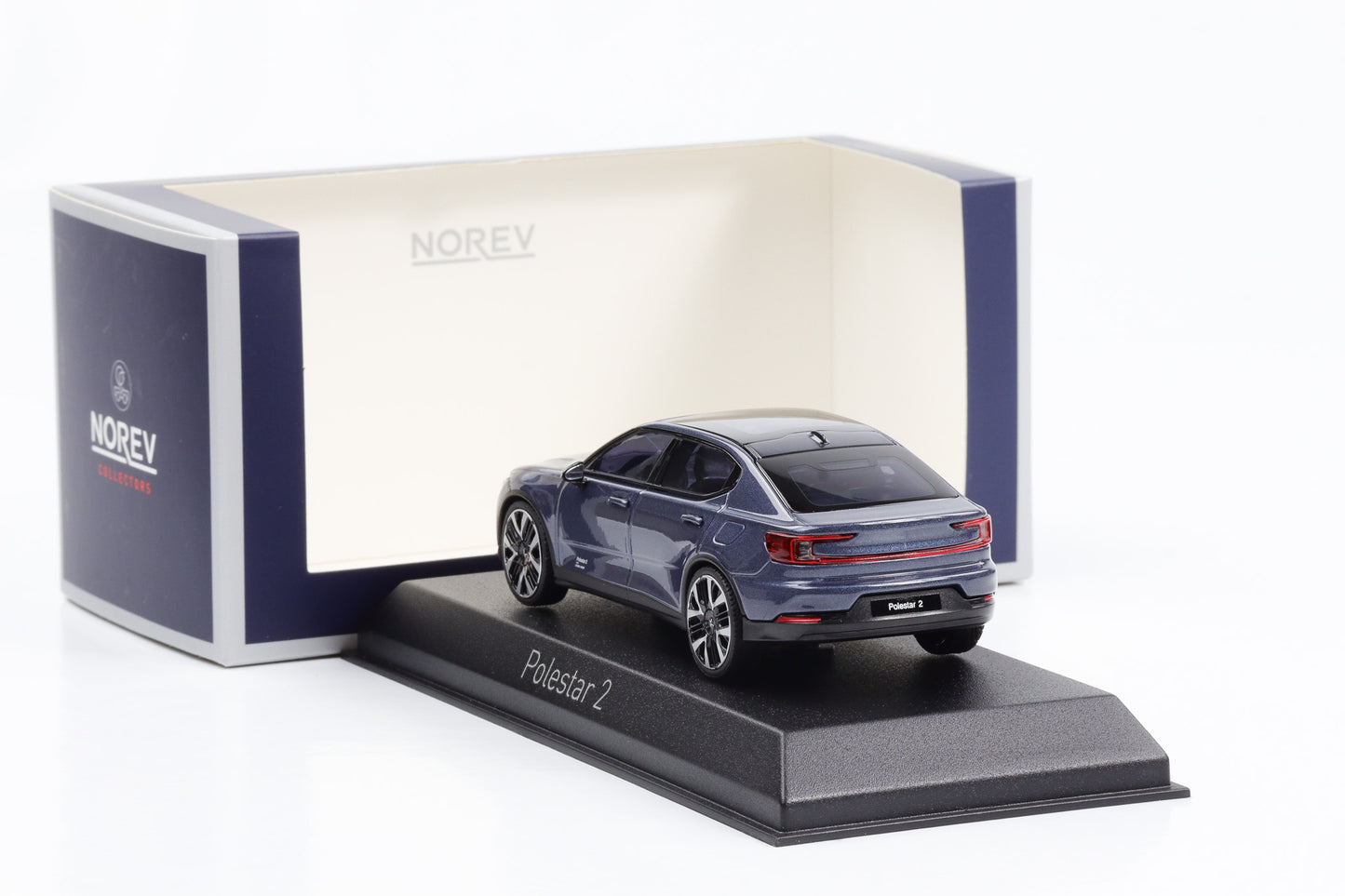 1:43 Polestar 2 2024 Midnight Norev 872011 diecast