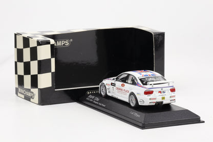 1:43 Minichamps BMW 320si WTCC Porto  2007 BMW Team UK Winner A. Priaulx