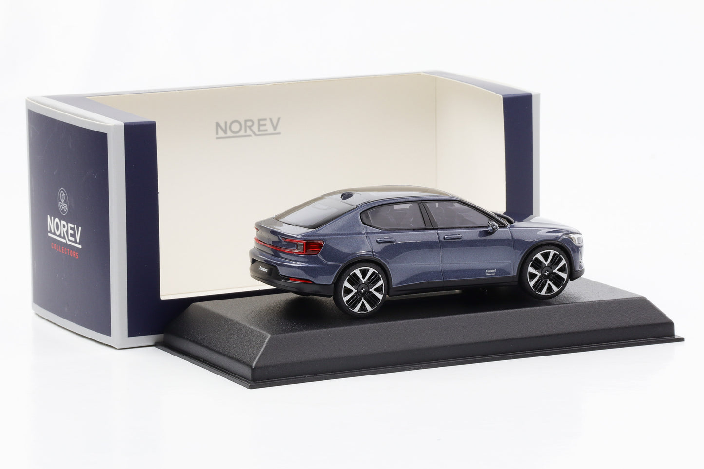 1:43 Polestar 2 2024 midnight metallic Norev 872011 diecast