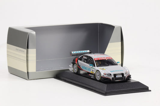 1:43 Minichamos Audi A4 DTM 2007 Siemens #7 Tom Kristensen Dealer