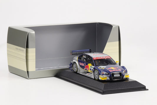 1:43 Minichamps Audi A4 DTM 2007 Red Bull #4 Martin Tomczyk Dealer