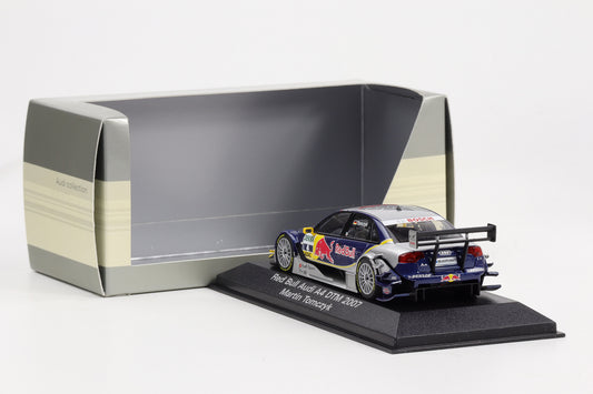 1:43 Minichamps Audi A4 DTM 2007 Red Bull #4 Martin Tomczyk Dealer