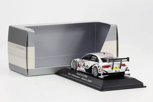 1:43 Minichamps Audi A4 DTM 2008 #9 Tom Kristensen Dealer