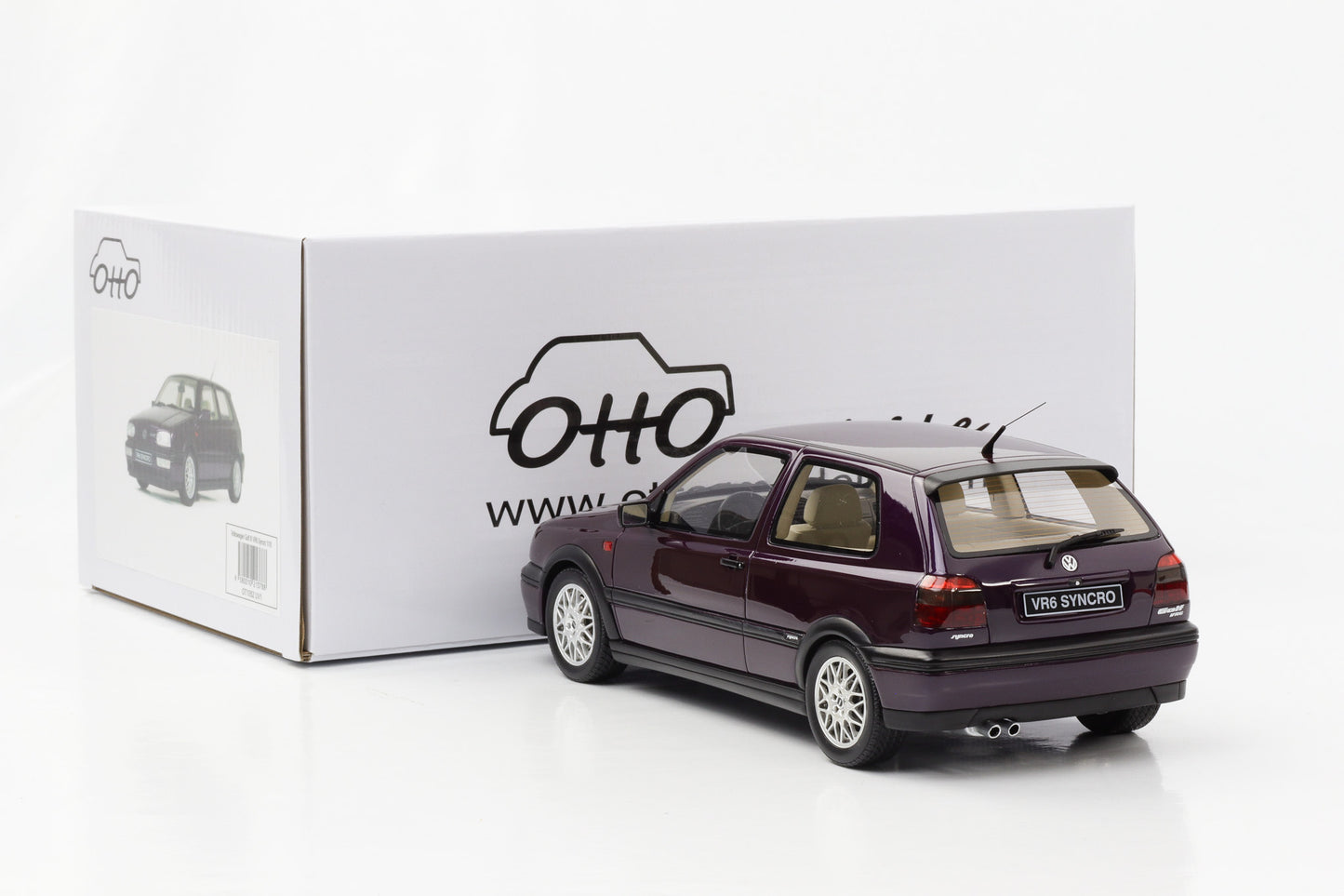1:18 Volkswagen Golf III VR6 Syncro dunkellila Ottomobile OT1052