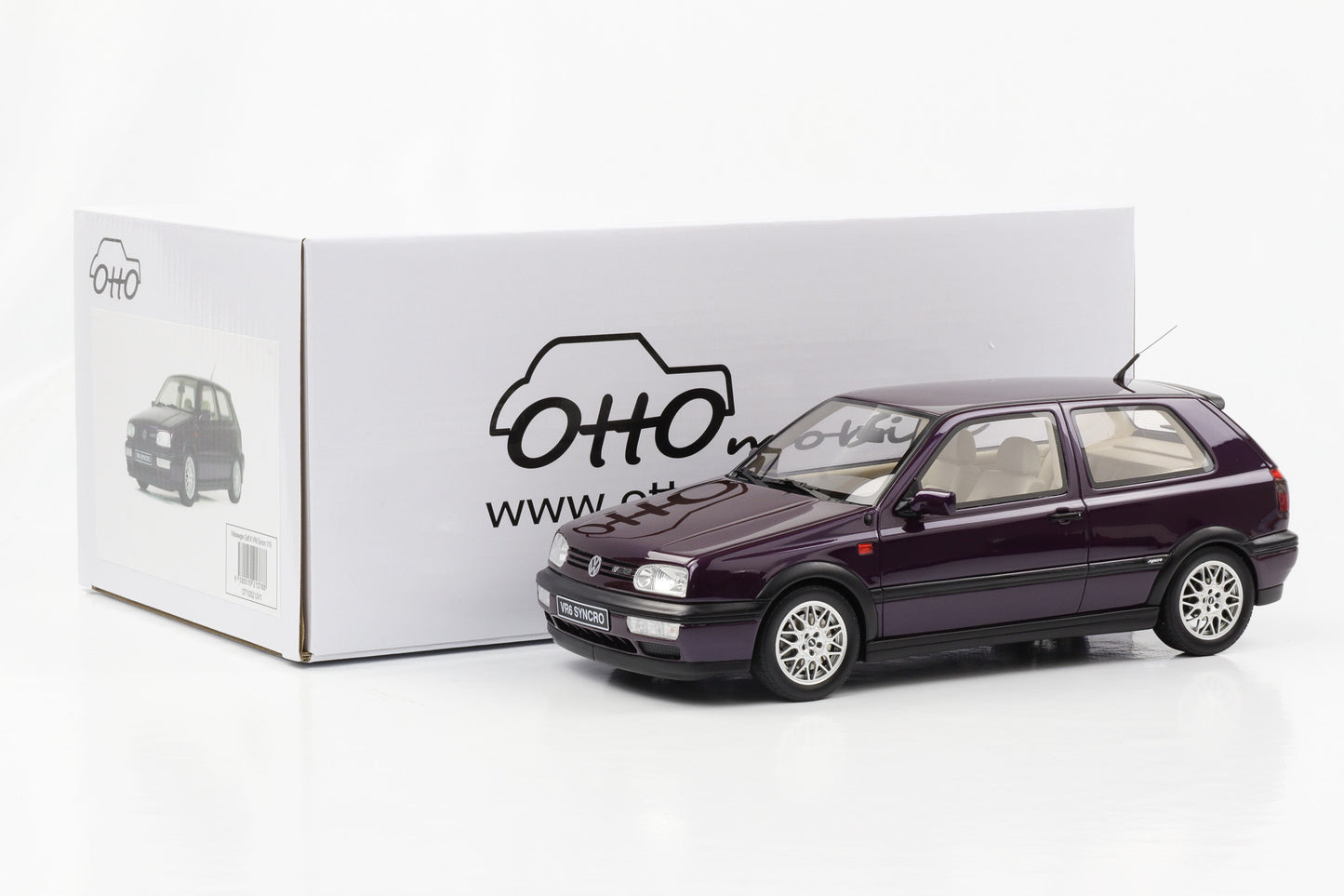 1:18 Volkswagen Golf III VR6 Syncro dunkellila Ottomobile OT1052