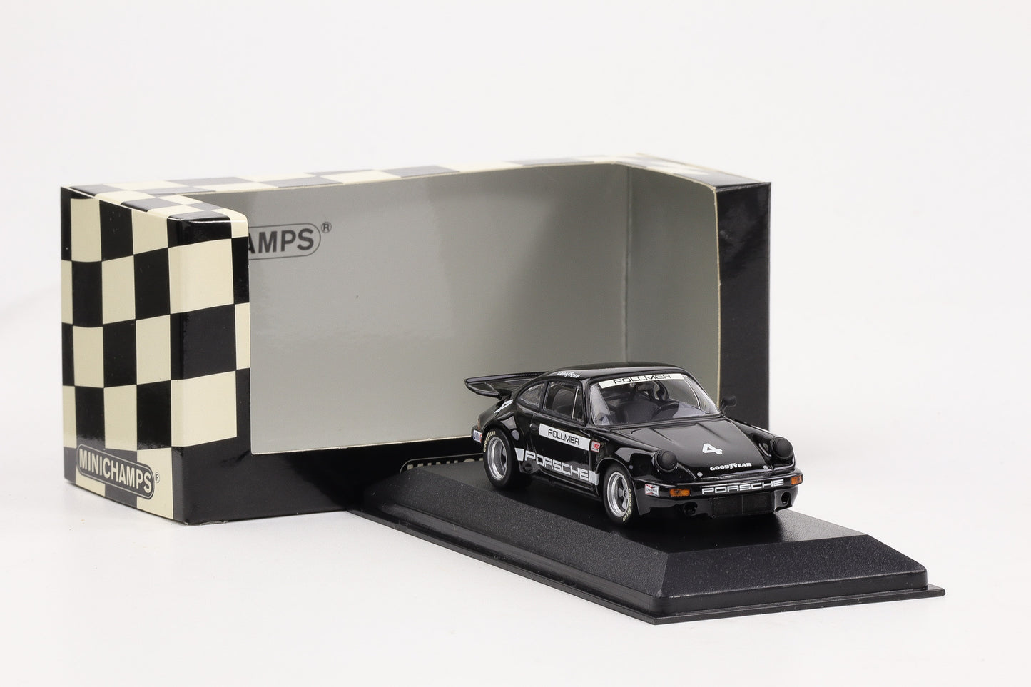 1:43 Minichamps Porsche 911 Carrera RSR 2.8 IROC Riverside IROC 2 1973 Winner Follmer