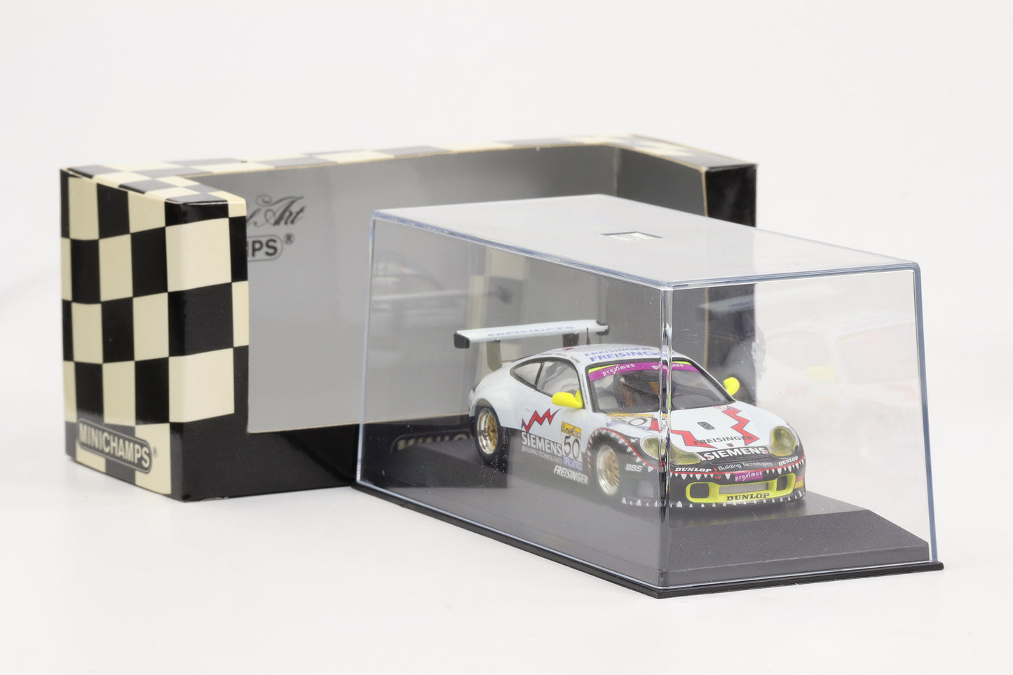 1:43 Minichamps Porsche 911 GT3 RS #50 24h Spa 2003 Winners Ortelli Lieb Dumas