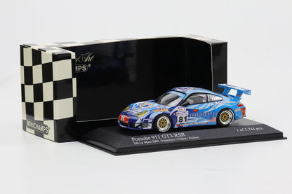 1:43 Minichamps Porsche 911 GT3 RSR The Racer's Group 24h Le Mans 2004 #81