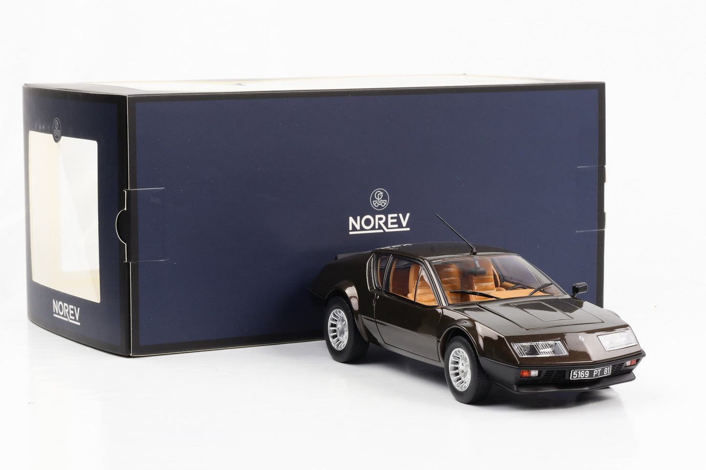 1:18 Renault Alpine A310 V6 1981 metallic braun Norev Limited 200 pcs.