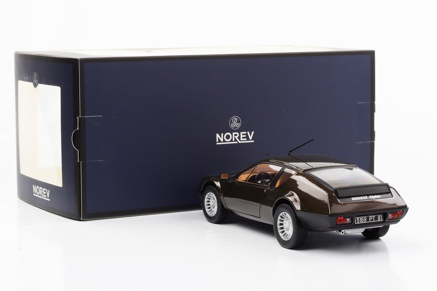 1:18 Renault Alpine A310 V6 1981 metallic braun Norev Limited 200 pcs.