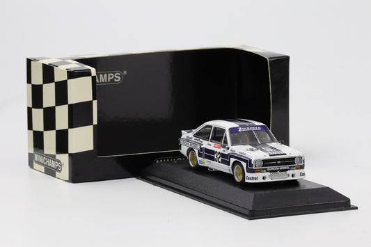 1:43 Minichamps Ford Escort II RS 1800 ADAC Supersprint DRM 1976 Winner Ludwig