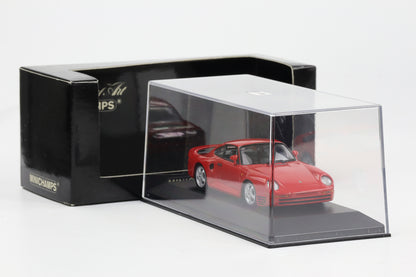 1:43 Minichamps Porsche 959 1987 indischrot