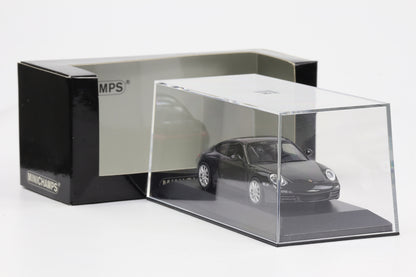 1:43 Minichamps Porsche 911 997 Carrera 4S 2008 basaltschwarz metallic