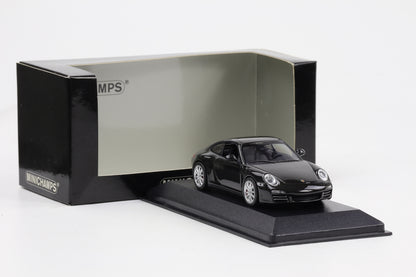 1:43 Minichamps Porsche 911 997 Carrera 4S 2008 basaltschwarz metallic