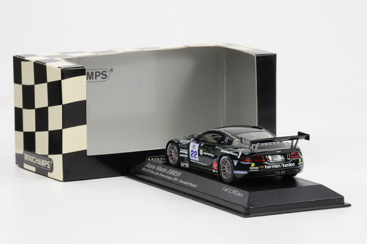 1:43 Minichamps Aston Martin DBRS9 FIA GT3 Race Spa 2006 #22 Alexander Needell