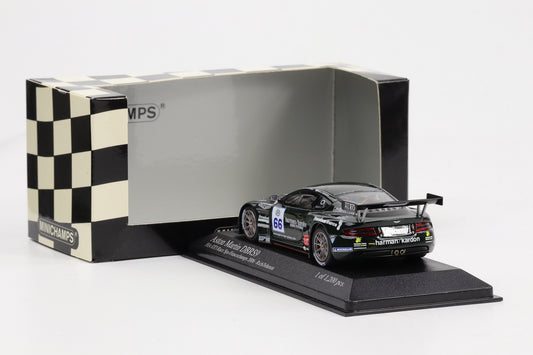 1:43 Minichamps Aston Martin DBRS9 FIA GT3 Race Spa 2006 #66 Johnson Rich