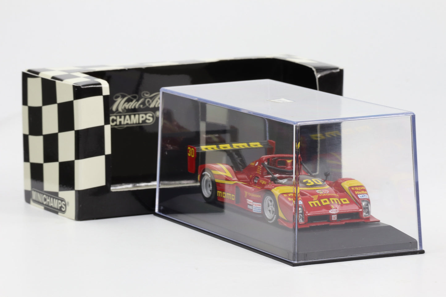 1:43 Minichamps Ferrari 333 SP #30 2nd Daytona 1996 Momo Papis Theys Wollek Morett