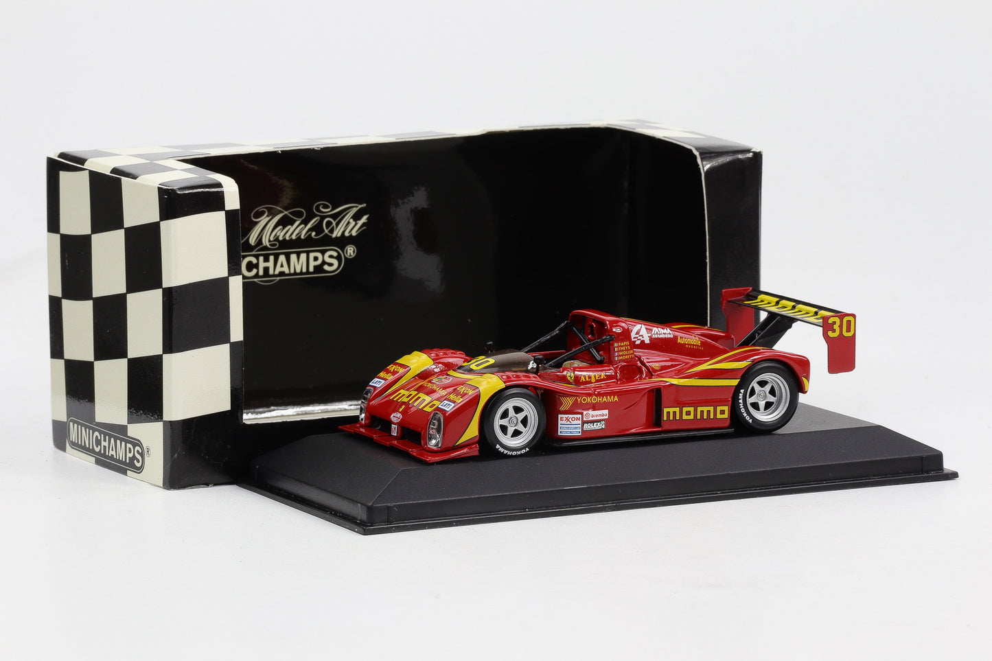 1:43 Minichamps Ferrari 333 SP #30 2nd Daytona 1996 Momo Papis Theys Wollek Morett