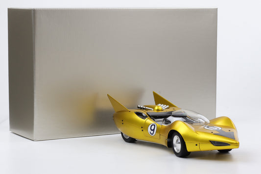 1:18 Schwyn Haas Speed Racer Shooting Star #9 ALUMINIUM Gold Version