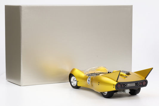 1:18 Schwyn Haas Speed Racer Shooting Star #9 ALUMINIUM Gold Version